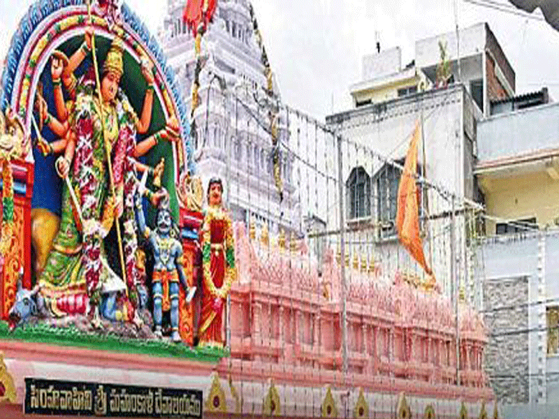 लालदरवाजा सिंहवाहिनी महाकाली मंदिर में रविवार को बोनालु, ऐसा होगा ट्रैफिक प्रतिबंध और बसों का डायवर्जन