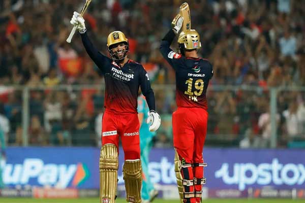 IPL 2022: एलिमिनेटर-2 रोमांचक मैच में बैंगलोर ने लखनऊ 14 रनों से हराया