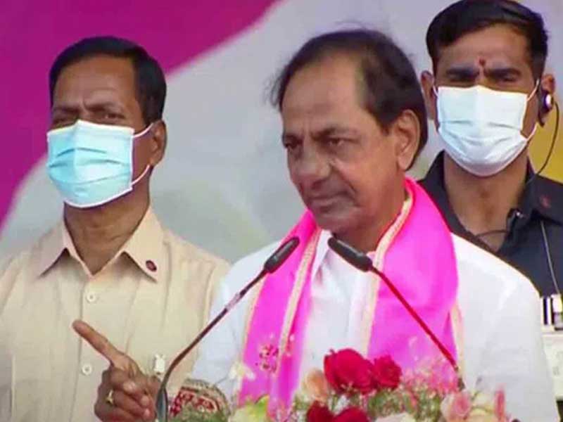 राजगोपाल रेड्डी के मुनुगोडु में दहाड़े CM KCR, बोले- “यह नहीं है उपचुनाव, है हमारे जीवन का चुनाव”