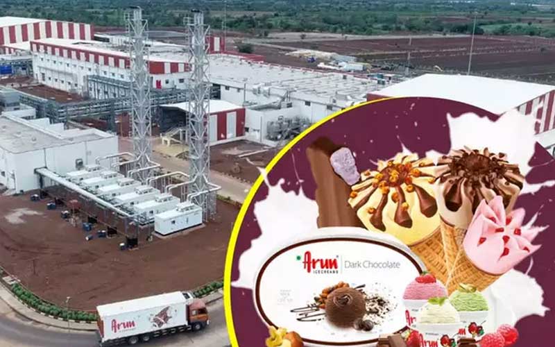 तेलंगाना में देश का सबसे बड़ा आइसक्रीम प्लांट, अब अरुण आइसक्रीम यहीं पर होगा तैयार