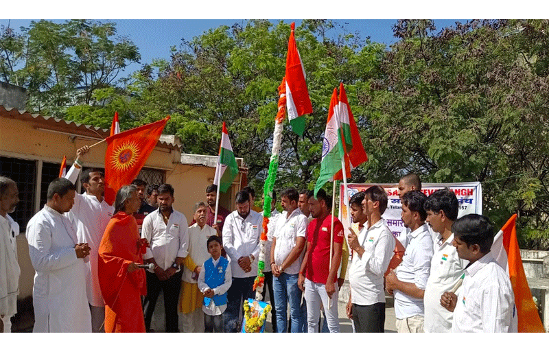 बिहार समाज सेवा संघ: चेयरमैन राजू ओझा के नेतृत्व में गणतंत्र दिवस समारोह का भव्य आयोजन