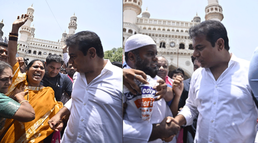 BRS To Launch Statewide Protests To Oppose Removal 0f Charminar And Kakatiya Kala Thoranam From State Emblem: KTR