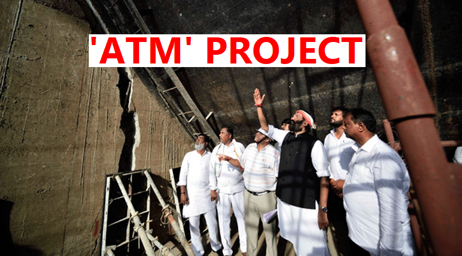 Minister Uttam Kumar Reddy Inspects Kaleshwaram Barrages And Says…