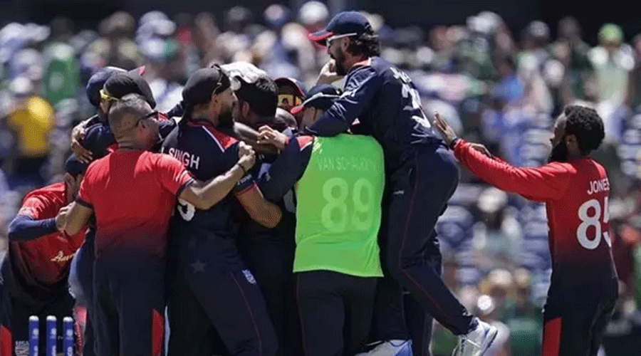 T20 World Cup 2024 : अमेरिका ने सुपर ओवर में पाकिस्तान को हराया, दंग हो गये खेल प्रेमी