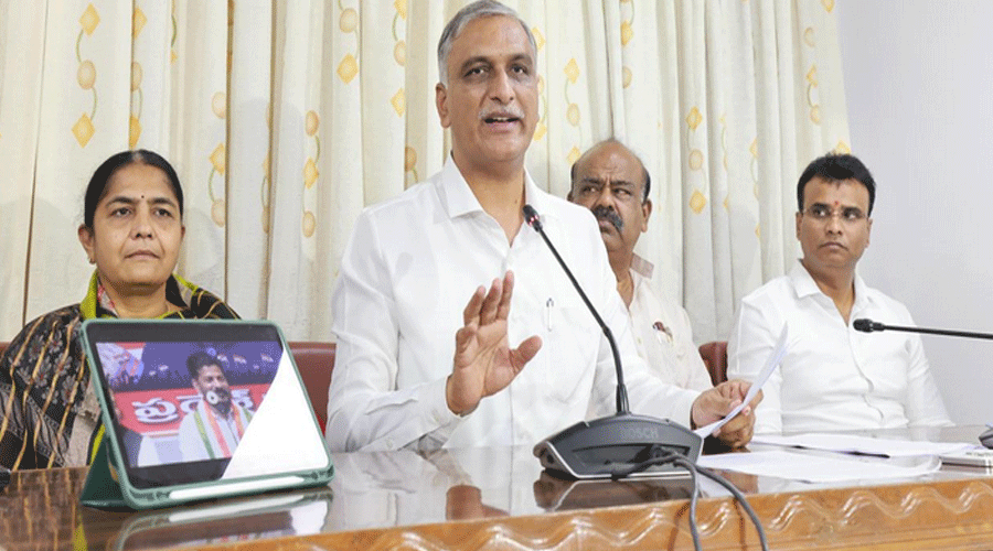 Former Minister, MLA Harish Rao Raises Concerns Over Crop Loan Waiver Guidelines
