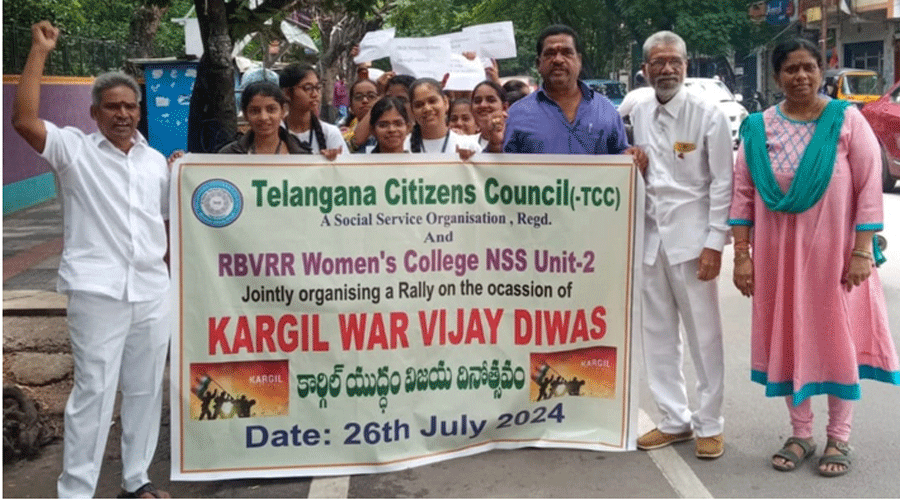Bharatiya Janata Party Hyderabad Central District: Rally To Mark 25 Years Of Kargil War Victory