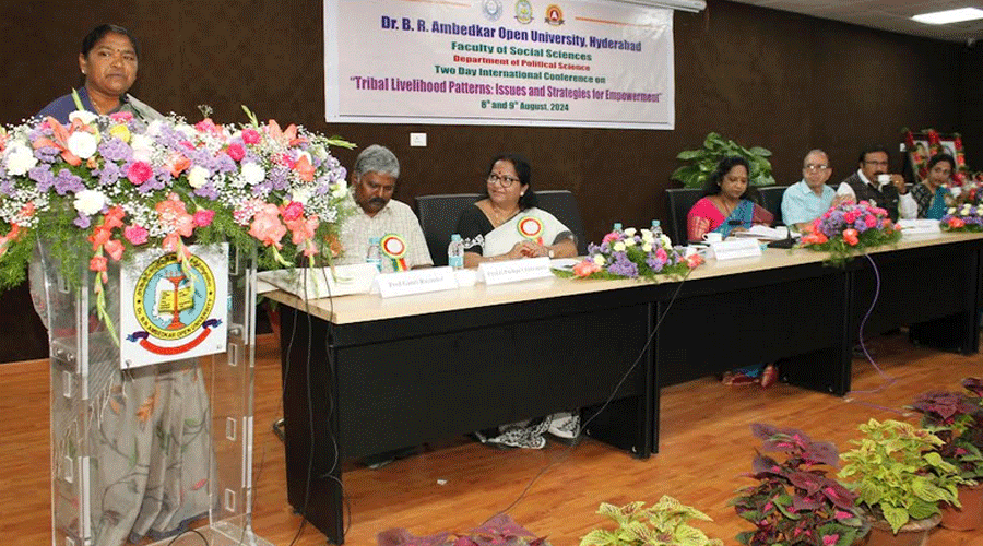 TRIBAL DEVELOPMENT IS THE REAL DEVELOPMENT : Minister Seethakka