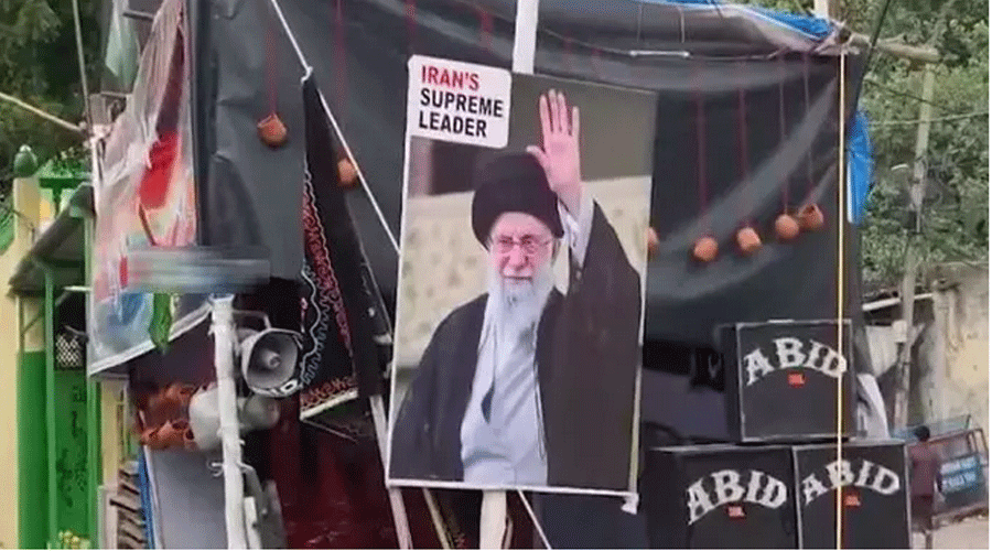 हैदराबाद के पुराने शहर में ईरान के सर्वोच्च नेता के पोस्टर, मचा हड़कंप, पुलिस सतर्क