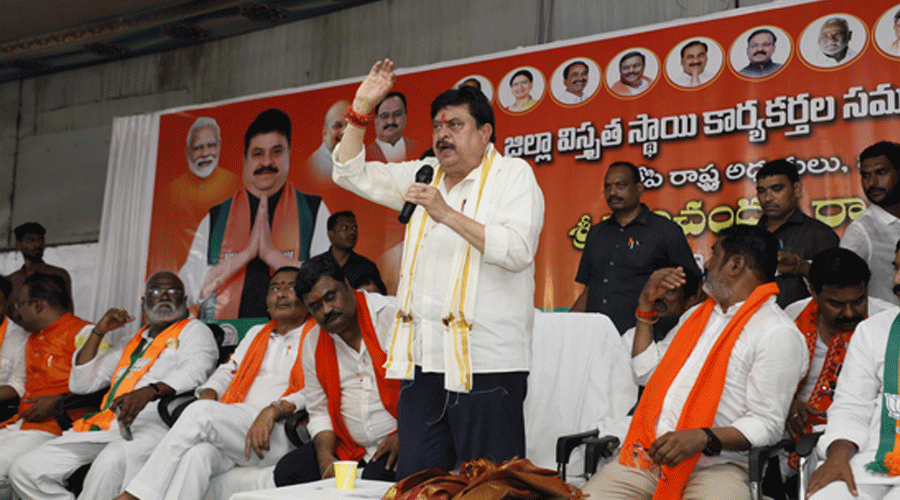 BJP ASKED PEOPLE TO BE CAREFUL ABOUT DECEITFUL TACTICS OF CONGRESS PARTY TO BETRAY BCs