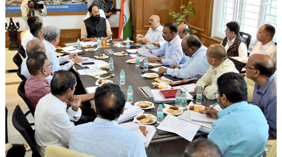 “Congress Govt committed to Construct Tummadihatti Barrage, Complete SLBC By Dec 2027”