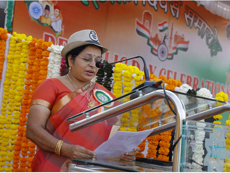 मिधानि ने देशभक्ति जोश के साथ मनाया 77वाँ गणतंत्र दिवस, ये रहे खास आकर्षण