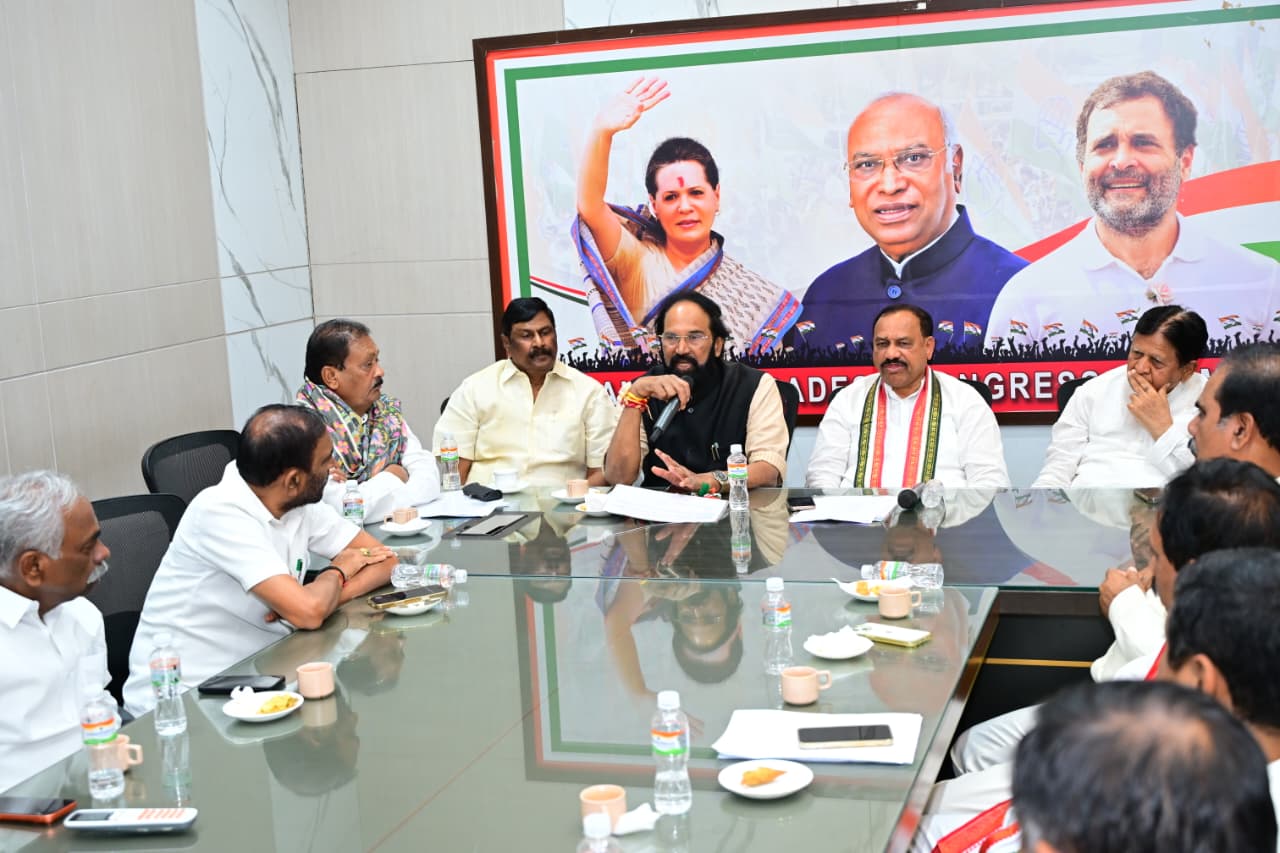 Congress to Sweep Urban Local Body Polls, Says Uttam Kumar Reddy
