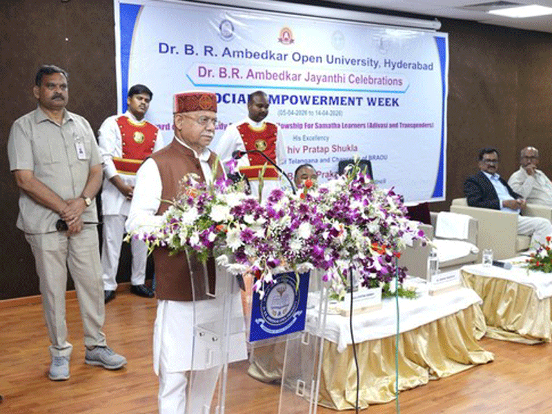 Jyothi Reddy Foundation Fellowship దేశం ఎదగాలంటే, విద్య, మహిళా సాధికారతే కీలకం : తెలంగాణ రాష్ట్ర గవర్నర్ శ్రీ శివ్ ప్రతాప్ శుక్లా