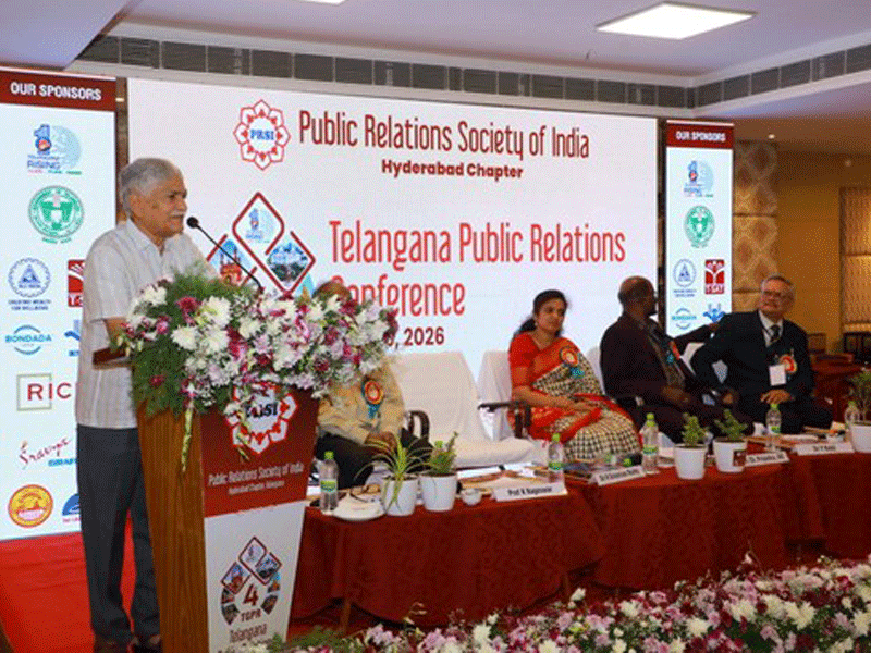 भव्य रूप से चौथा तेलंगाना जनसंपर्क सम्मेलन आयोजित, इन विषयों पर इन वक्ताओं ने दिया संदेश 4th PRSI Conference 4వ తెలంగాణ పబ్లిక్ రిలేషన్స్ కాన్ఫరెన్స్