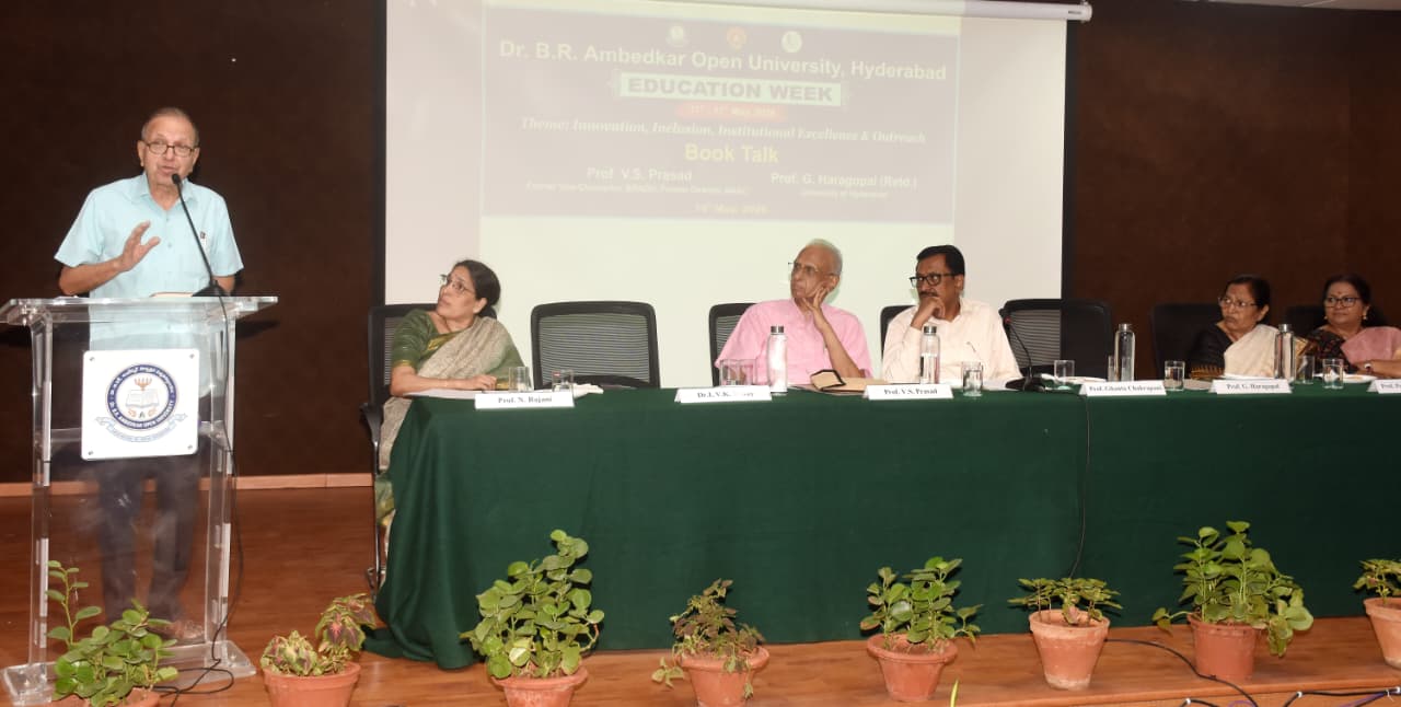 LIBRARIES ARE REPOSITORIES OF KNOWLEDGE : Prof. V. S. Prasad