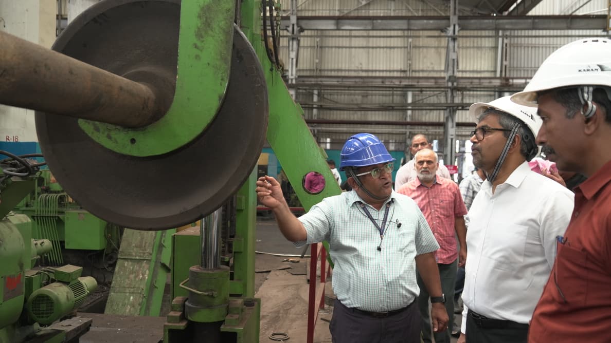 Sanjay Kumar Srivastava General Manager SCR Undertakes Inspection of Carriage Work Shop